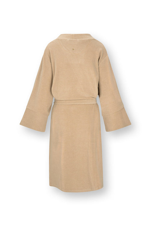 Pip Studio - Naomi Kimono - Dames - Petite Sumo Stripe - Zand - M - vtwonen shop