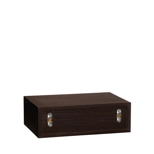 Hübsch opbergdoos Hide - mdf/populier - 30x20xh10cm