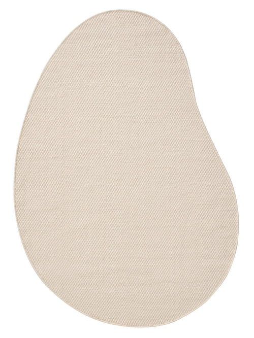 benuta wollen vloerkleed Rocco - wit - 160x230 cm