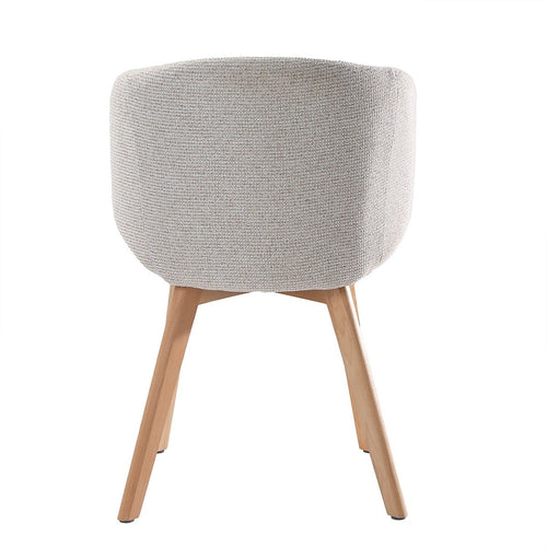 Calicosy - Stoelen set van 2 SOLÈNE - beige 60x55x79 cm