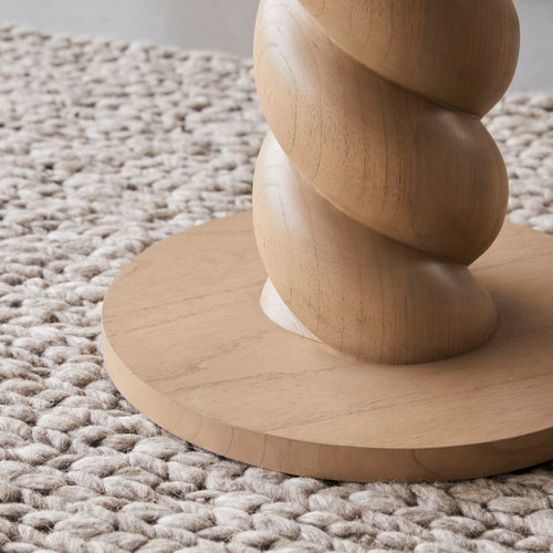 Tikamoon Bijzettafeltje in mindi, crème - Beige - vtwonen shop