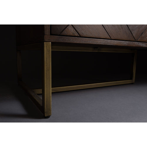 Dutchbone Class Dressoir Laag Acaciahout Donkerbruin - vtwonen shop