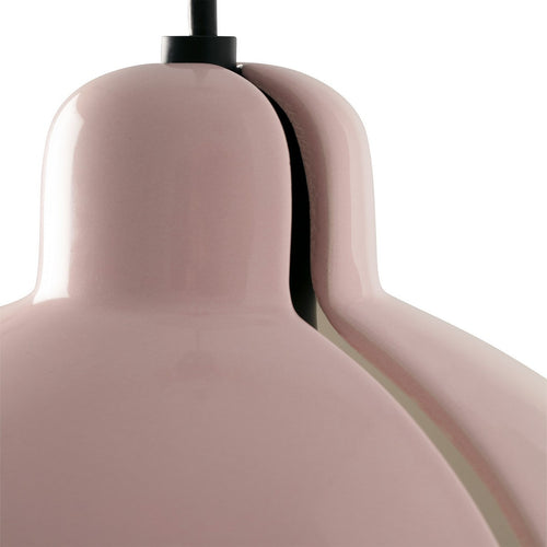 Faro VENICE 20 cm koepelhangende plafondlamp roze