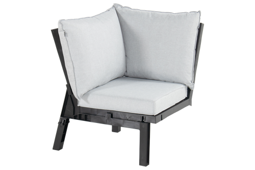 Hartman Hoekbankmodule Ibiza C2 - Antraciet/Grijs - 1-Zits