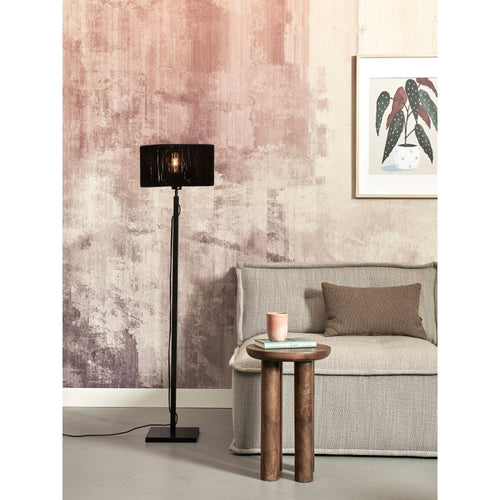 GOOD&MOJO vloerlamp Iguazu - zwart - Ø30cm - vtwonen shop