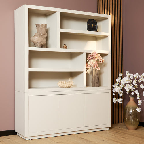 Starfurn  vakkenkast Brussel - beige - 45x160x200cm - vtwonen shop