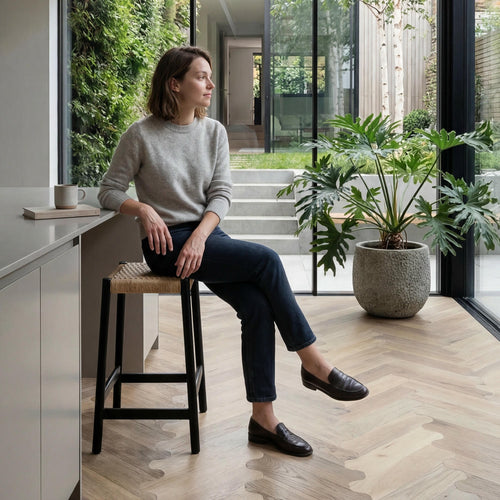 Furnhouse barkruk Ida - Zwart - Set van 3