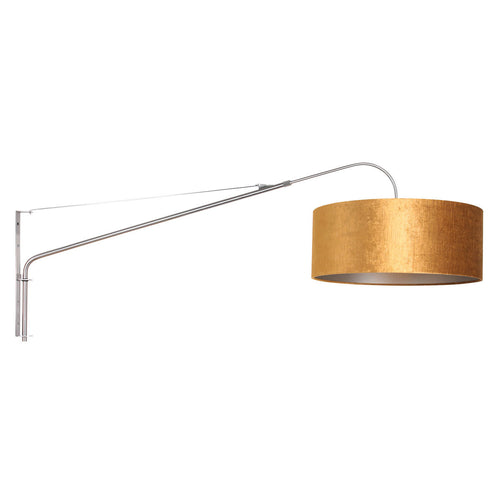 Steinhauer wandlamp elegant - 1 lichts - 145x 56 cm - mat chroom goud - vtwonen shop