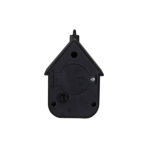Karlsson ornament Modern Cuckoo Mini - zwart - 3x5.4x7.2cm