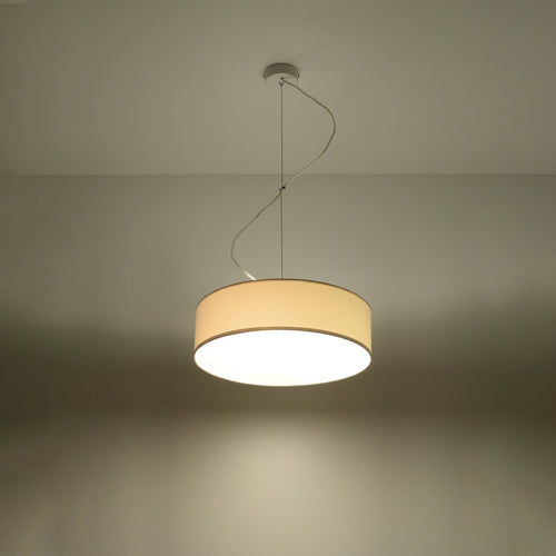 Sollux Lighting Hanglamp ARENA 35 wit - 35x35x111cm