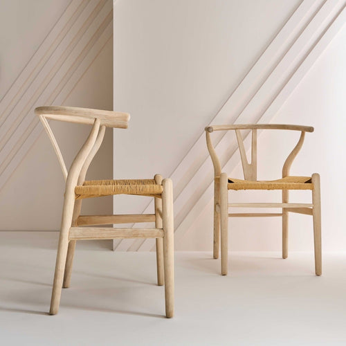 Signature - OSLO Set van 2 stoelen - Beige - 56x57x85 cm