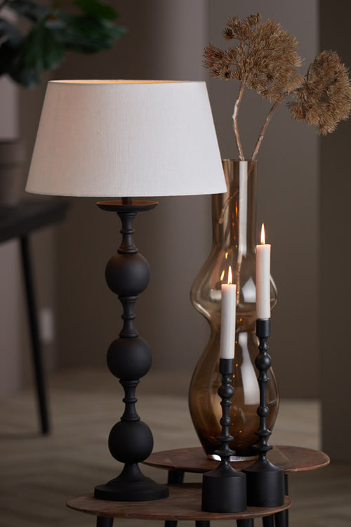 Light & Living lampenkap  - wit - 45x35x25 cm
