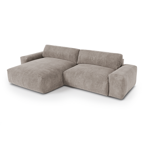 Sia Home - Hoekbank links BLISS - fluweel mol 310cm
