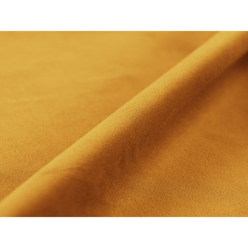 Cosmopolitan Design - Panoramische hoekbank Chicago 7-zits, flueel geel - 263x375x78cm