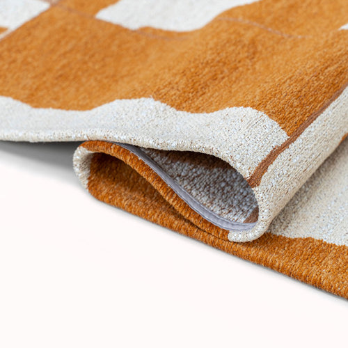 Louis De Poortere vloerkleed Curry - geel - 80x250cm - vtwonen shop