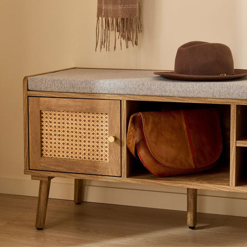 Calicosy - PALMO Bank - Licht hout - 100x39x49 cm