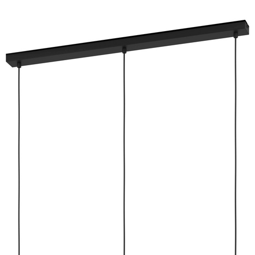 EGLO hanglamp Nafferton - e27 - 80 cm - zwart/bruin - vtwonen shop