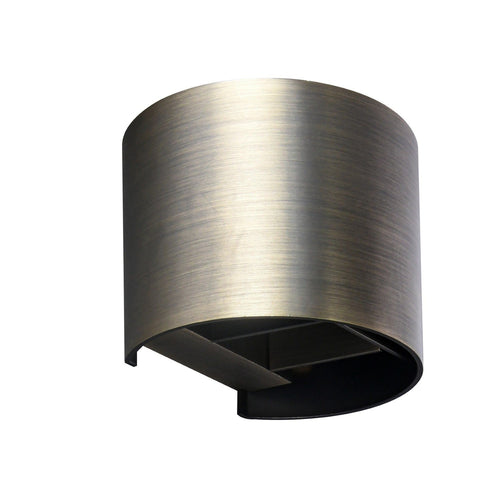 Artdelight wandlamp Gyro - 1 lichts - 11.2  x 9.7   cm - brons - vtwonen shop