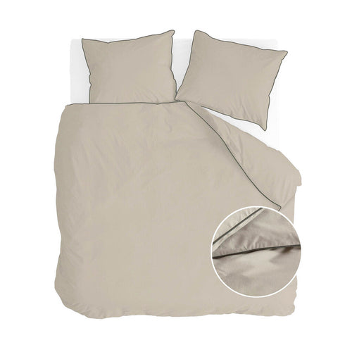 Walra - Dekbedovertrek Sweet Softy - 240x220 cm - Zand