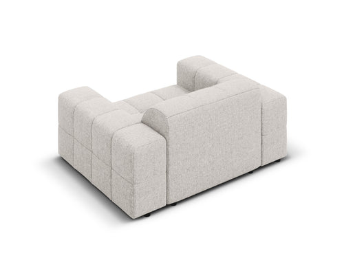 Cosmopolitan Design Fauteuil Chicago chenille lichtgrijs - 102x132x78cm