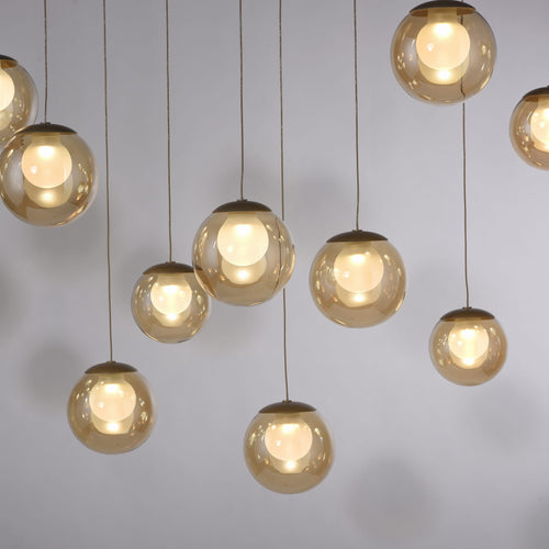 Neuhaus PURE hanglamp Popup - 13 lichts - 100  x 180   cm - champagne