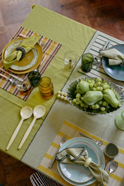 HKLIVING Ease tafellaken – dune – 160x300cm