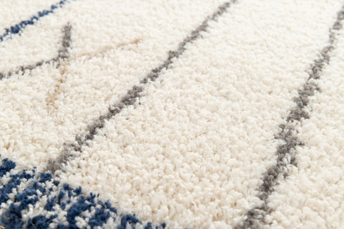 AFK Living vloerkleed Glyph - zeer zacht - blauw - 160 x 230 cm - vtwonen shop