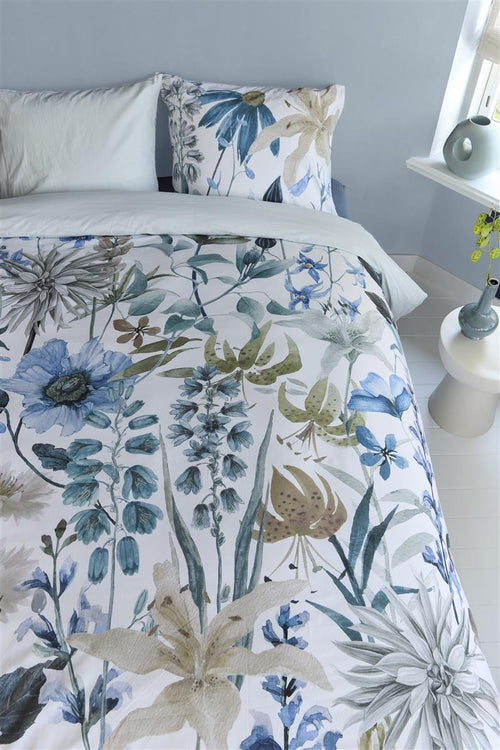 Beddinghouse dekbedovertrek Sybil - 240x200/220 cm - blauw - vtwonen shop