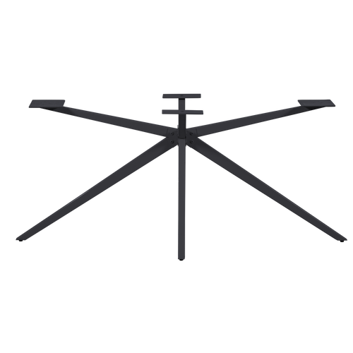 WOOOD kruispoot Xl Holland - Metaal - Zwart - 72x170x80 - vtwonen shop
