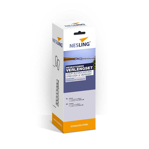 Nesling bevestiging verlenging set schaduwdoek - vtwonen shop