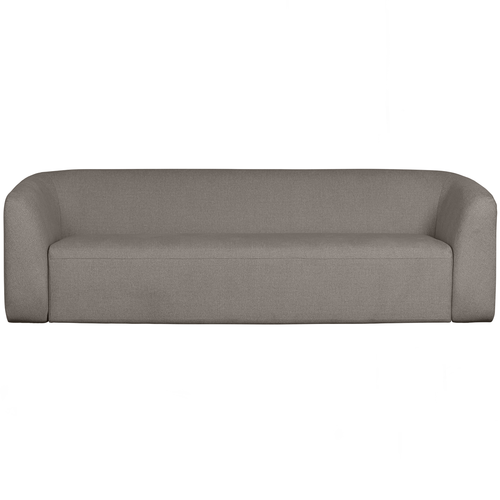 BePureHome 3-zits bank Sloping- Polyester - Grijs Melange - 77x240x87 - vtwonen shop