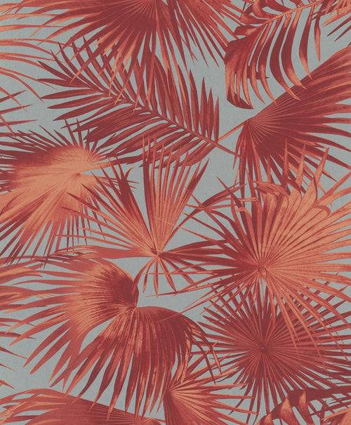 Masureel behang bladeren oranje - 53 cm x 10.05 m - 630904 - vtwonen shop