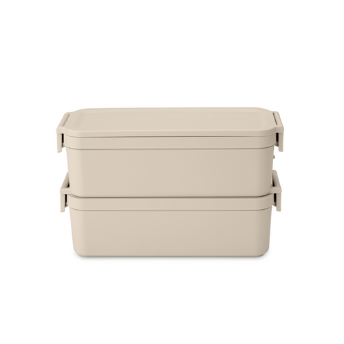 Brabantia Make & Take Bento Lunchbox Hoog - Soft Beige