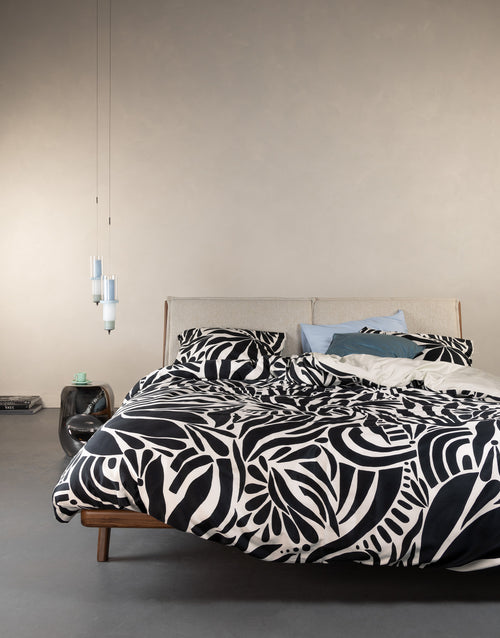 Essenza Allori dekbedovertrek - Tweepersoons – 200x200/220 cm - Antraciet