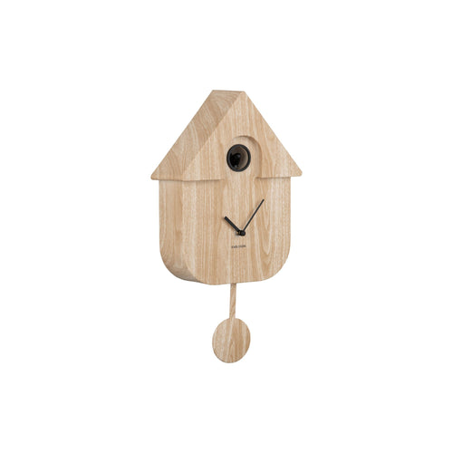 Karlsson wandklok Modern Cuckoo - naturel - Ø0.3cm - vtwonen shop