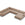 Cosmopolitan Design Panoramische hoekbank links Bali 7-zits, flueel, donkerblauw - 256x327x75cm