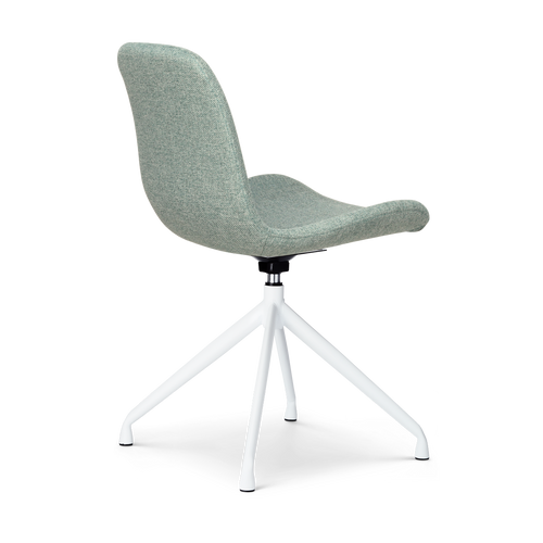 Nolon Nola-Fé Draaibare Eetkamerstoelen Set van 2  Zacht groen - Wit - vtwonen shop