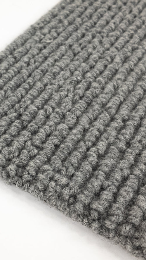 Vloerkleed MOMO Rugs Opus Relief Dark grey 250x350 cm - vtwonen shop