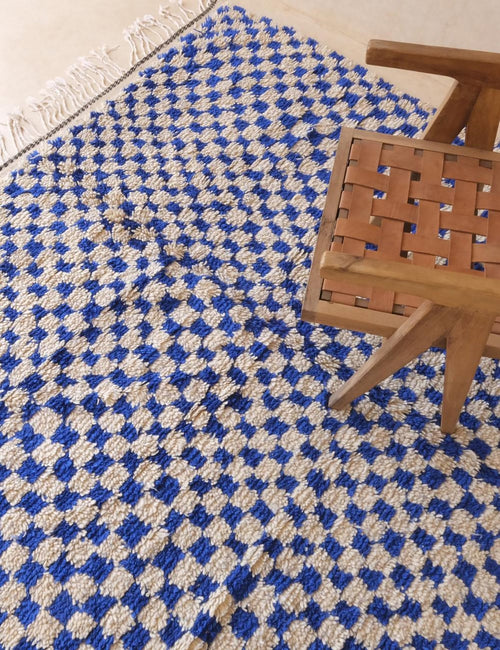 AFK Living vloerkleed Berber - handgemaakt - Wol - 140 cm x 200 cm