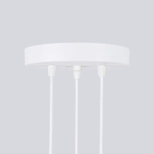 Sollux Lighting Hanglamp KARBON 3P wit - 19,5x19,5x108cm