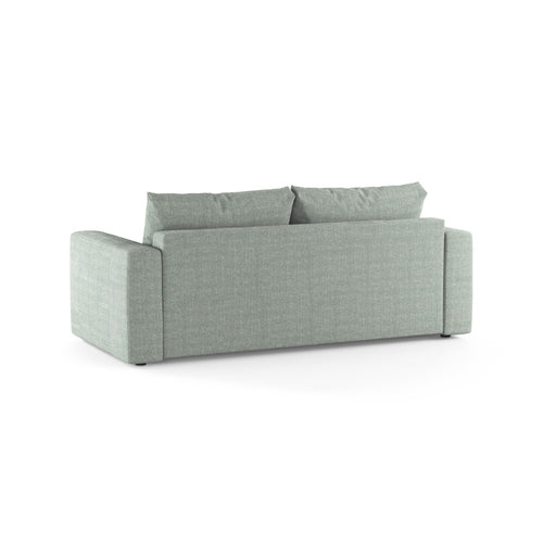 Cosmopolitan Design - Converteerbare bank Grena 3-zits, structurele stof munt - 100x205x90cm