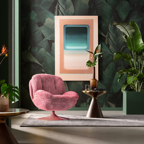 Kare Design Draaifauteuil Cosy roze - vtwonen shop