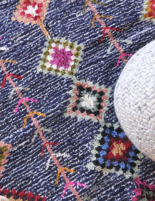 AFK Living vloerkleed Berber - handgemaakt - Wol - 227 x 270 cm - vtwonen shop