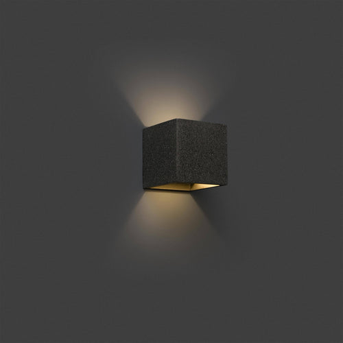 Faro Kamen - 1 Light Up & Down Wall Light Grey, G9