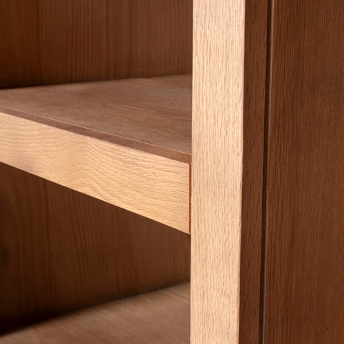 DÉJA Living Wandkast Liam Bruin Hout - 160x46x220cm - vtwonen shop