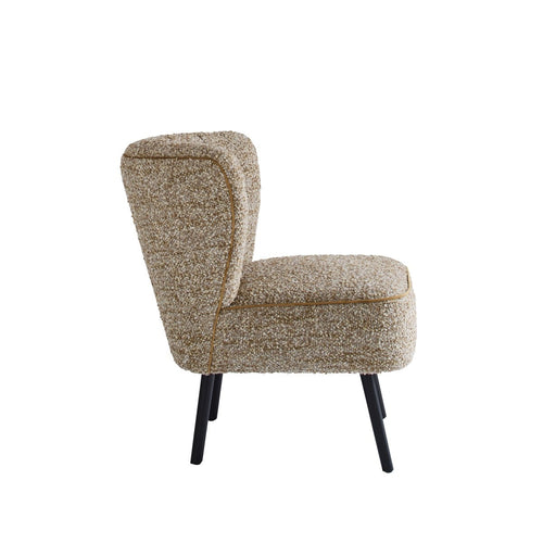 Calicosy - fauteuil GINA - B74 cm - Bruin 74x61x72 cm
