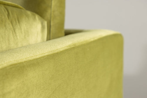 BRAM Bank Renzo - Zits Bank - Groen Velours