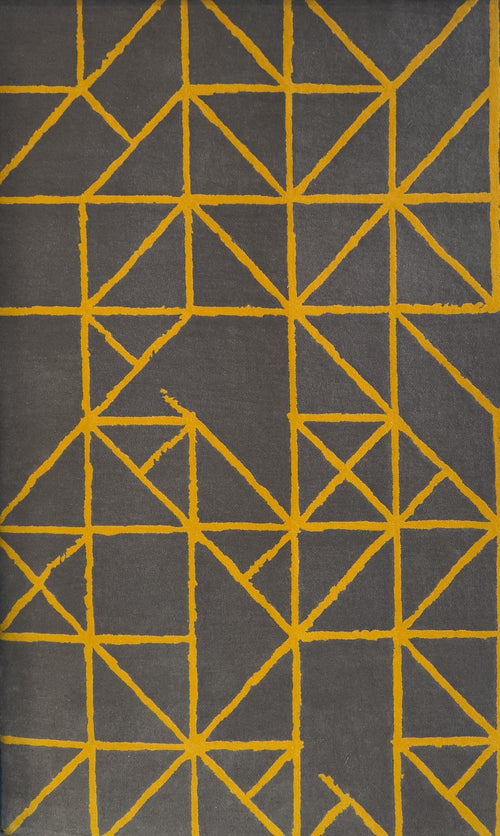 Vloerkleed Claire Gaudion Guernsey Yellow (outlet) 170x240 cm - vtwonen shop