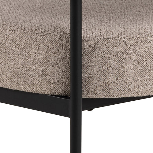 Rebellenclub Fauteuil Vira - Beige - vtwonen shop