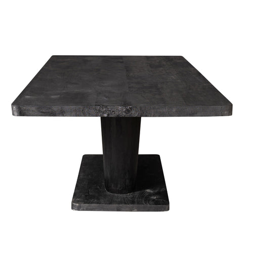 StarFurn Eettafel Voco - Rechthoek Zwart Hout - 200x110x76cm